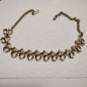 Vintage gold tone Pennino necklace